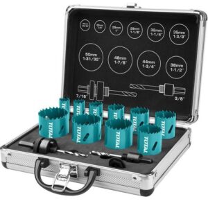 TOTAL TACSH1121 BIMETAL CROWN SAW SET