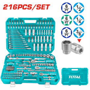 TOTAL THKTHP22166 TOOL KIT (216 PCS)