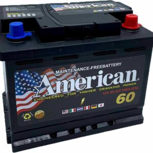 AMERICAN 60 Ah R+